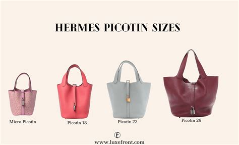 hermes picotin 18 measurements|Hermes picotin 18cm.